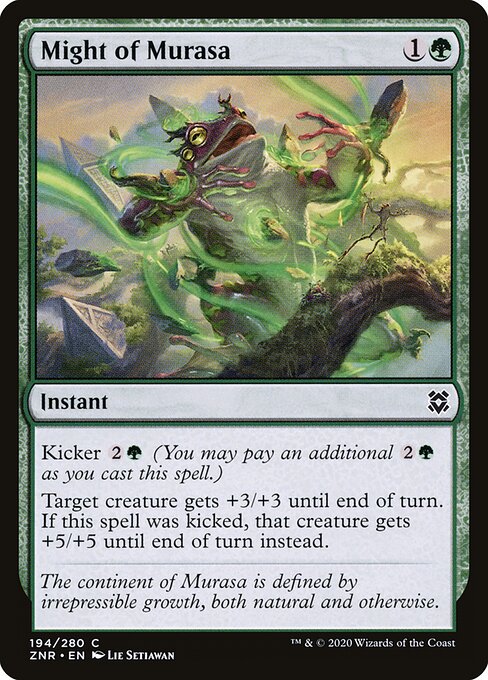 Might of Murasa - Zendikar Rising Magic card