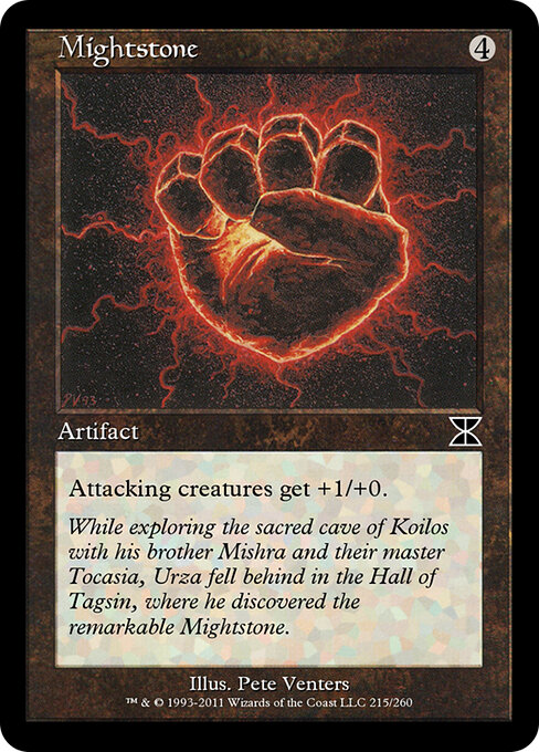 Mightstone - Masters Edition IV (#215) - Illustrated by Pete Venters - Magic: The Gathering Card