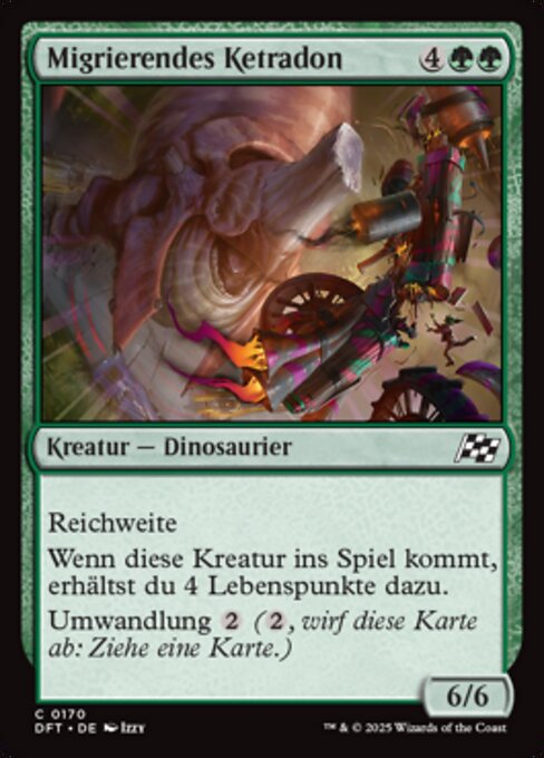 Migrating Ketradon