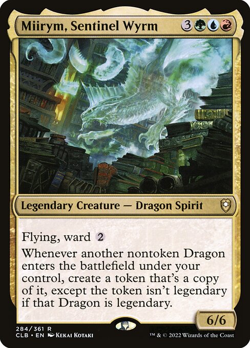 Miirym, Sentinel Wyrm - Commander Legends: Battle for Baldur's Gate Magic card