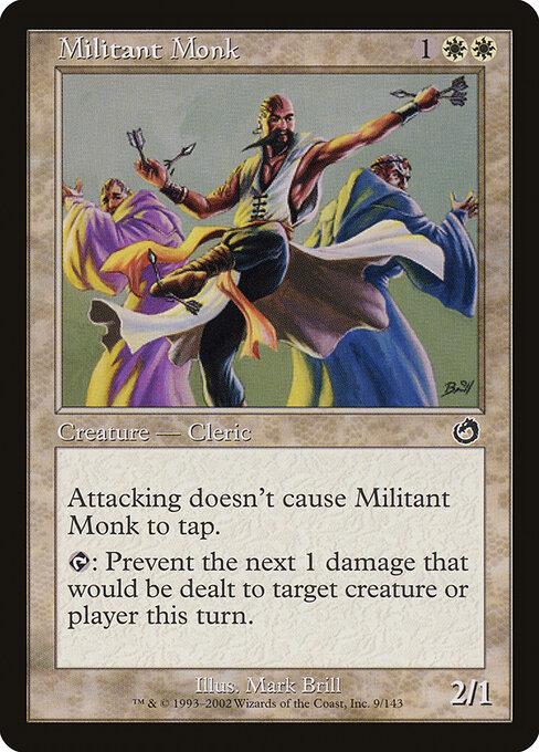 Militant Monk - Torment Magic card