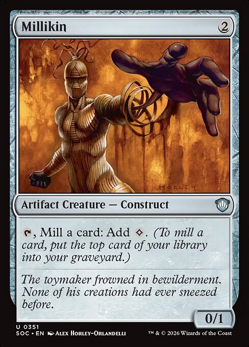 Millikin - Secrets of Strixhaven Commander Magic card