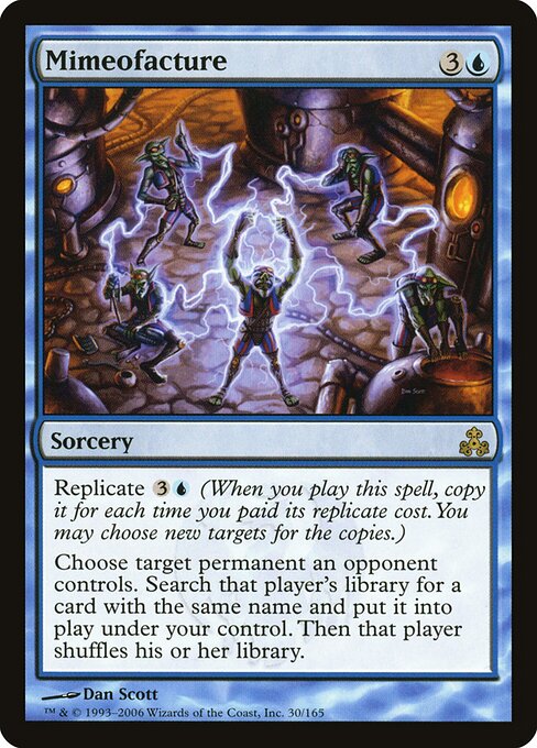 Mimeofacture - Guildpact Magic card