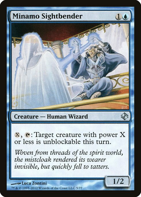 Minamo Sightbender - Duel Decks: Venser vs. Koth Magic card