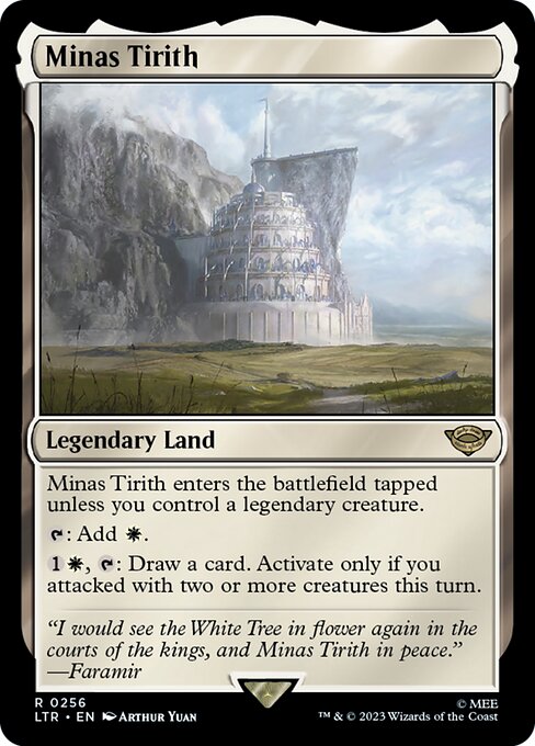 Minas Tirith - The Lord of the Rings: Tales of Middle-earth Magic card