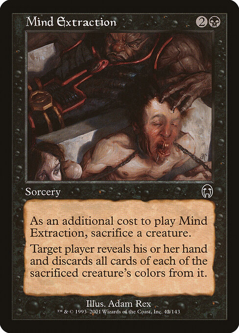 Mind Extraction - Apocalypse Magic card