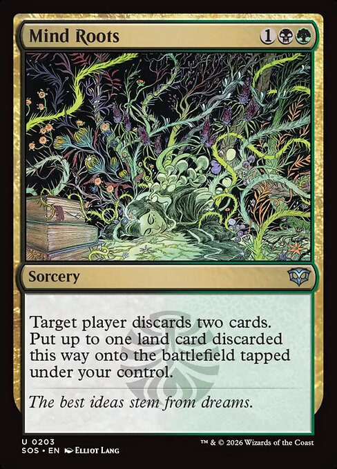Mind Roots - Secrets of Strixhaven Magic card