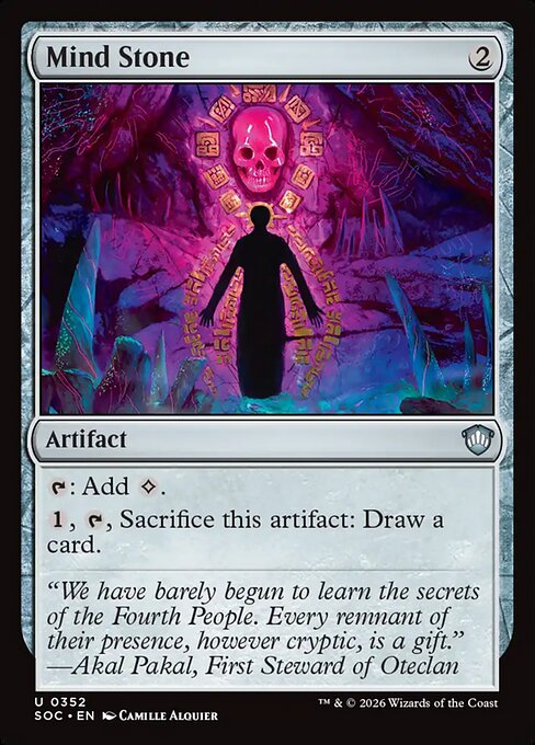 Mind Stone - Secrets of Strixhaven Commander Magic card
