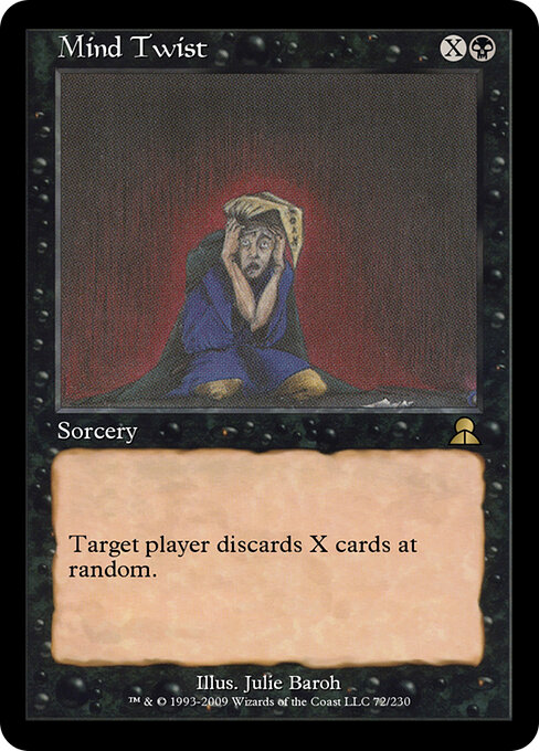 Mind Twist - Masters Edition III Magic card