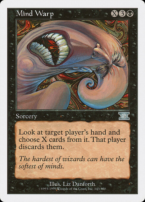 Mind Warp - Classic Sixth Edition Magic card