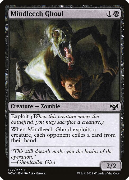 Mindleech Ghoul - Innistrad: Crimson Vow Magic card
