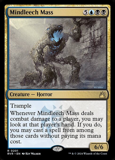 Mindleech Mass - Ravnica Remastered Magic card