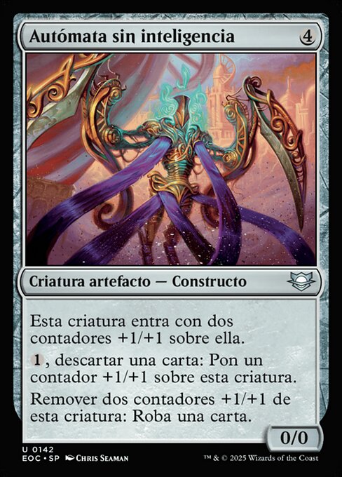 Mindless Automaton - Eternal Masters (#227) - Illustrated by Brian Snõddy - Magic: The Gathering Card
