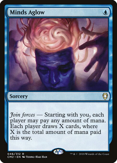 Minds Aglow - Commander Anthology Volume II (#46) - Illustrated by Yeong-Hao Han - Magic: The Gathering Card