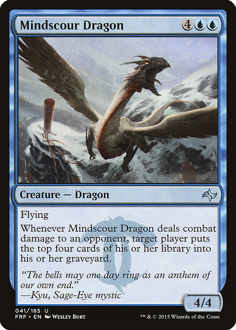 Mindscour Dragon - Fate Reforged Magic card