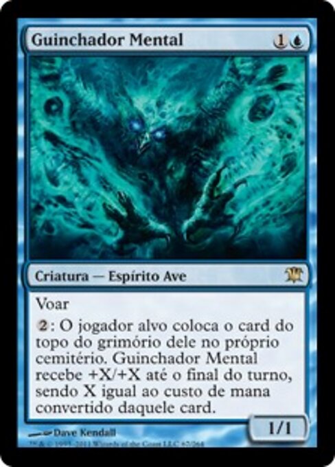 Urlatore Mentale (Mindshrieker) - Innistrad (#67) - Illustrated by Dave Kendall - Magic: The Gathering Card