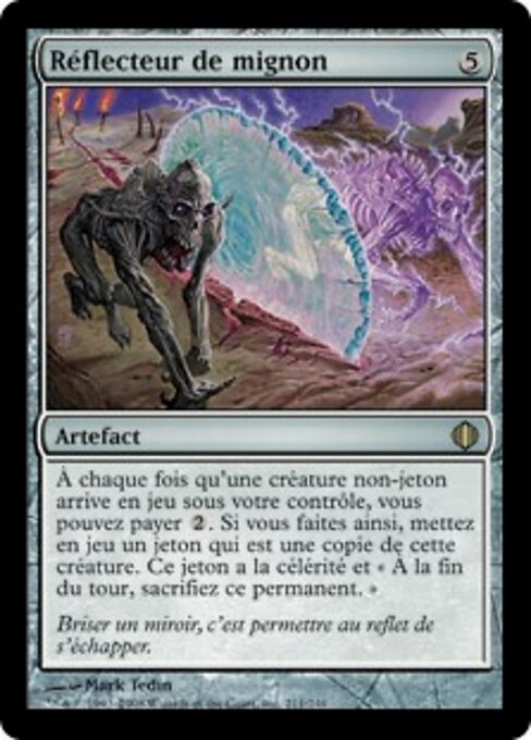Réflecteur de mignon (Minion Reflector) - Shards of Alara (#211) - Illustrated by Mark Tedin - Magic: The Gathering Card