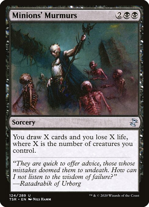 Minions' Murmurs - Time Spiral Remastered Magic card
