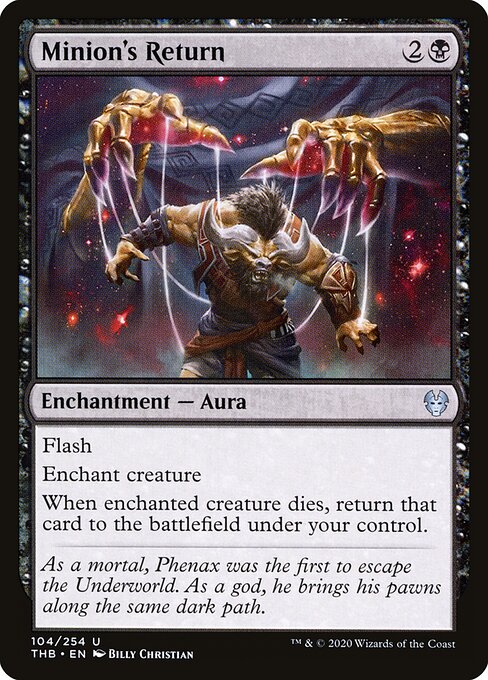 Minion's Return - Theros Beyond Death Magic card