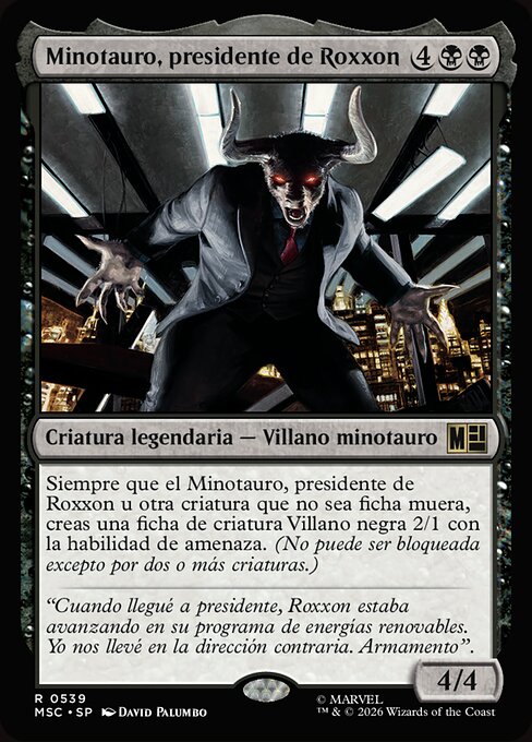 Minotaur, Roxxon CEO
