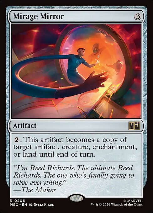 Mirage Mirror - Marvel Super Heroes Commander Magic card