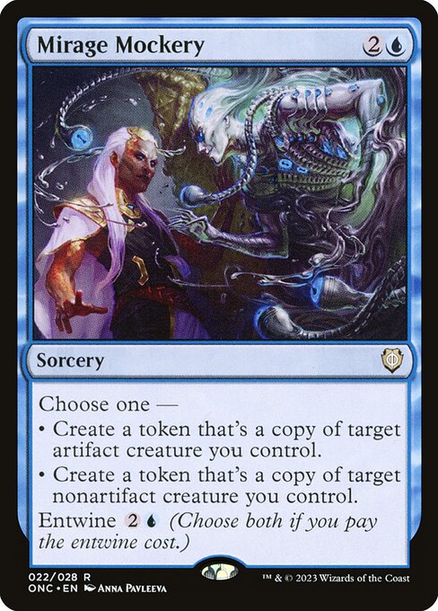 Mirage Mockery - Phyrexia: All Will Be One Commander Magic card