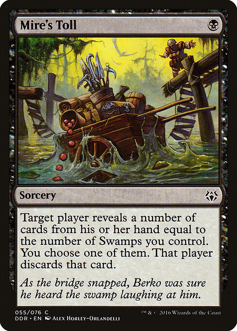 Mire's Toll - Duel Decks: Nissa vs. Ob Nixilis Magic card