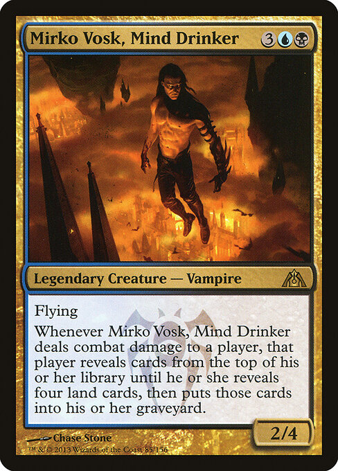 Mirko Vosk, Mind Drinker - Dragon's Maze Magic card
