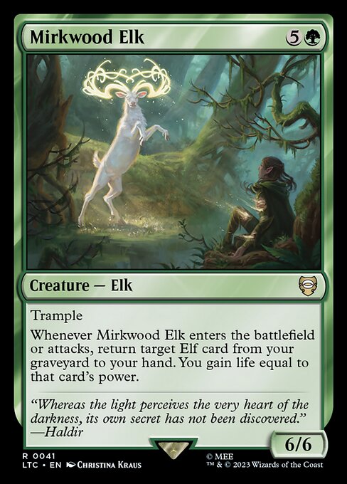 Mirkwood Elk - Tales of Middle-earth Commander Magic card