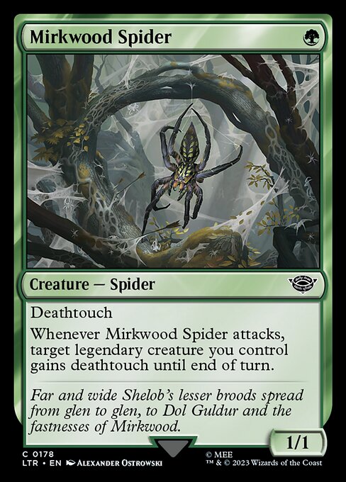Mirkwood Spider - The Lord of the Rings: Tales of Middle-earth Magic card