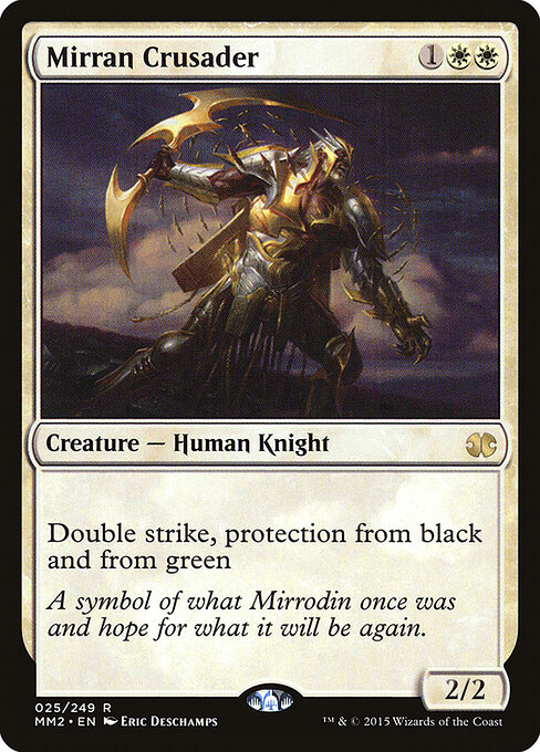 Mirran Crusader - Modern Masters 2015 Magic card