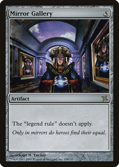 Mirror Gallery - Betrayers of Kamigawa (#154) - Illustrated by Scott M. Fischer - Magic: The Gathering Card