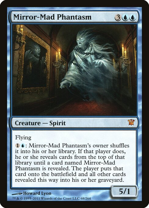 Mirror-Mad Phantasm - Innistrad Magic card
