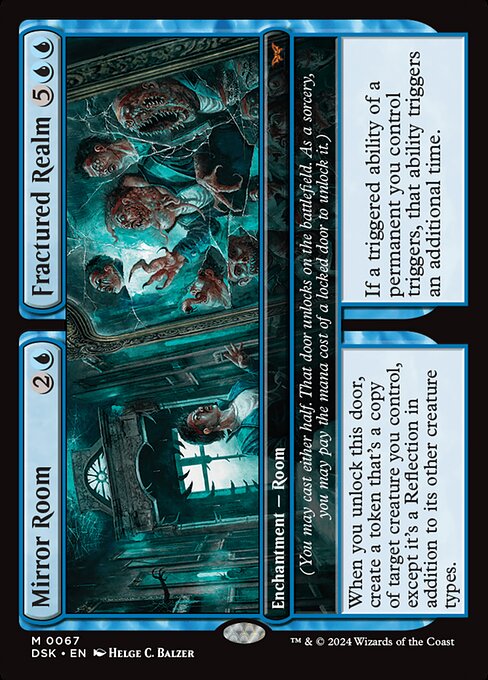 Mirror Room // Fractured Realm - Duskmourn: House of Horror Magic card