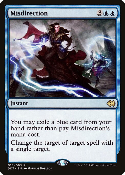 Misdirection - Duel Decks: Merfolk vs. Goblins Magic card