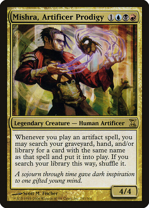 Mishra, Artificer Prodigy - Time Spiral Magic card