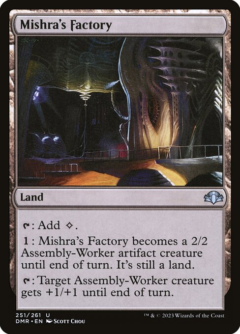 Mishra's Factory - Dominaria Remastered Magic card