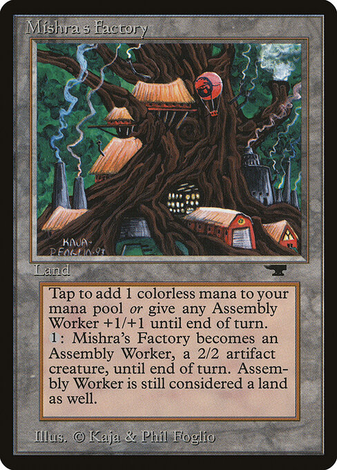 Fabbrica di Mishra (Mishra's Factory) - Modern Horizons 2 (#302) - Illustrated by Scott Chou - Magic: The Gathering Card