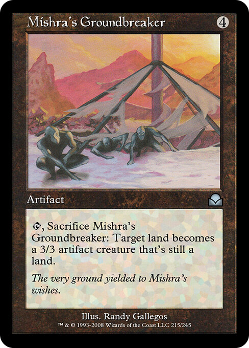 Mishra's Groundbreaker - Masters Edition II Magic card