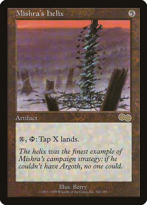 Mishra's Helix - Urza's Saga Magic card