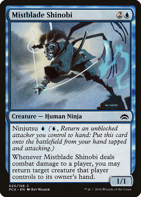 Mistblade Shinobi - Planechase Anthology Magic card
