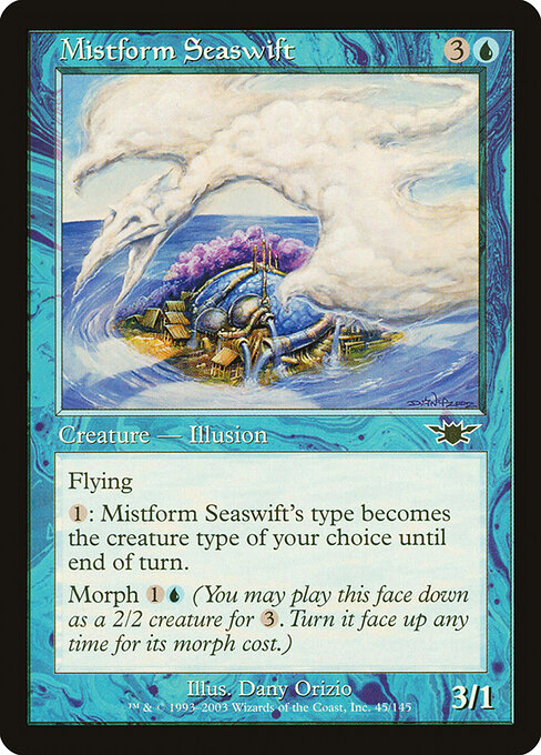 Mistform Seaswift - Legions Magic card
