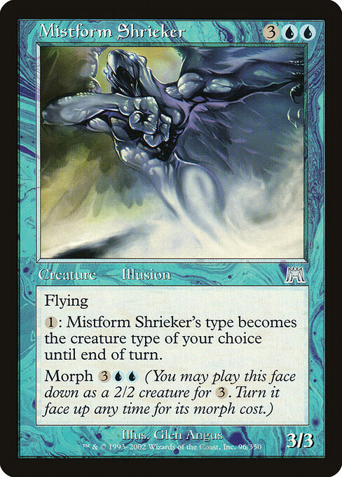 Mistform Shrieker - Onslaught Magic card