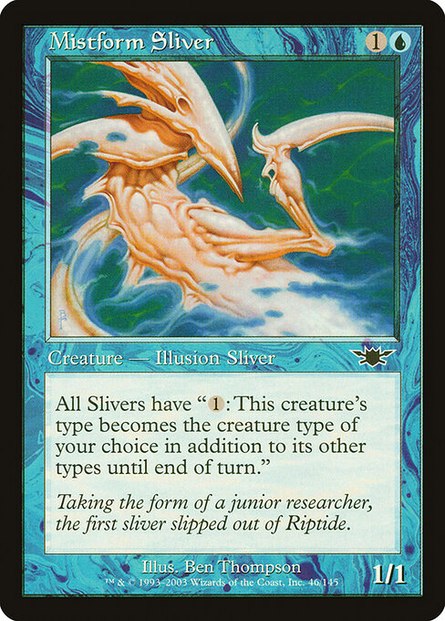Mistform Sliver - Legions Magic card
