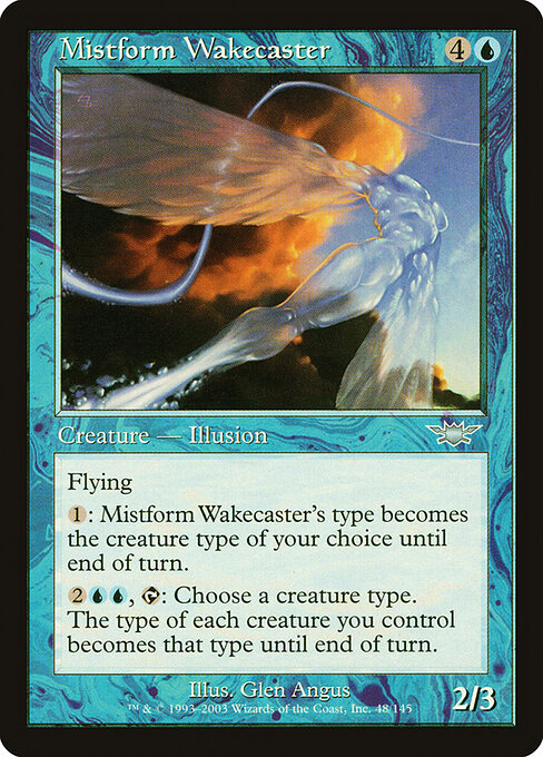 Mistform Wakecaster - Legions Magic card