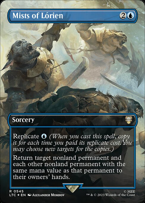 Mists of Lórien - Tales of Middle-earth Commander (#545) - Illustrated by Alexander Mokhov - Magic: The Gathering Card