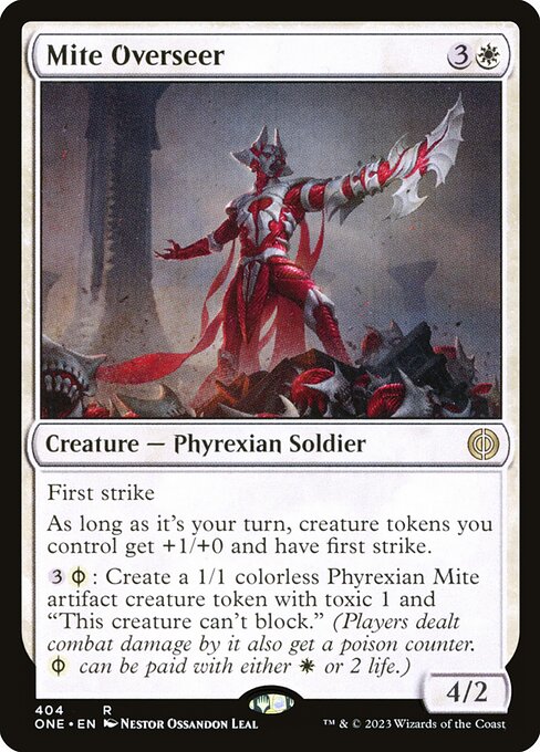 Mite Overseer - Phyrexia: All Will Be One Magic card