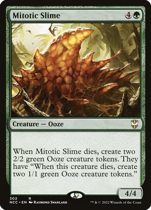 Mitotic Slime - New Capenna Commander Magic card