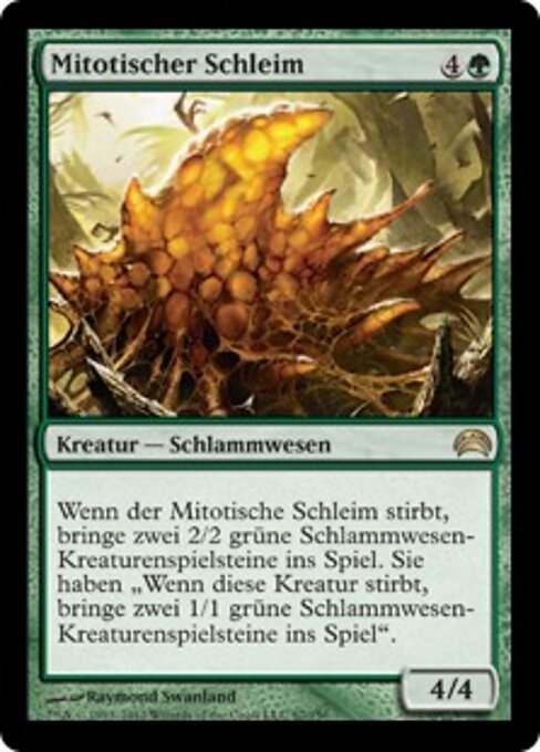 Melma Mitotica (Mitotic Slime) - Planechase 2012 (#67) - Illustrated by Raymond Swanland - Magic: The Gathering Card
