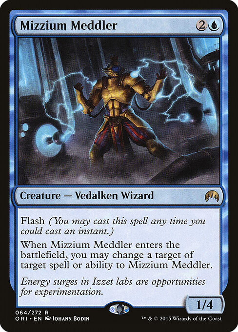 Mizzium Meddler - Magic Origins Magic card